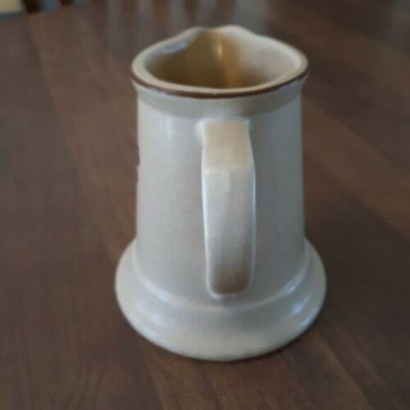 Pfaltzgraff Village Creamer #6-24 Brown Design on Cream Stoneware USA Made - Picture 9 of 13